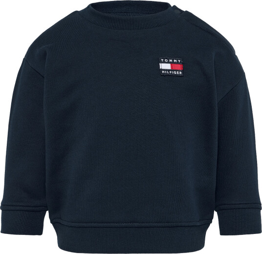 Tommy Hilfiger Flag Heritage Cn Sweatshirt   Navy   74