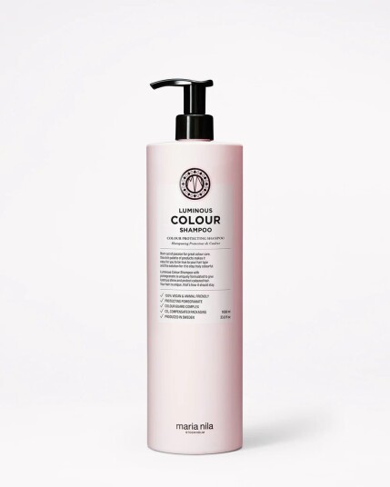 Maria Nila Luminous Colour Sjampo 1000 ml - Fargebevarende og Nærende Maria Nila Luminous Colour Sjampo 1000 ml - Fargebevarende og Nærende
