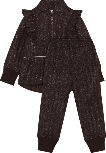 En Fant Thermal Set W.glitter Brown 80