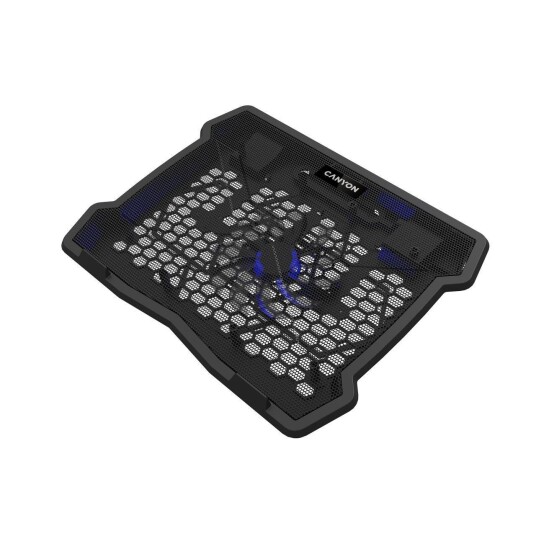 CANYON Notebook-Kühler bis 15.6" 1xLüfter LED Backlight schw retail