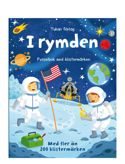 TUKAN I Rymden: Pysselbok Med Klistermärken   Multi/patterned   SWEDISH