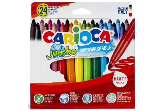Carioca Marker maxi tip, 24 pcs 809408 Carioca Marker maxi tip, 24 pcs 809408