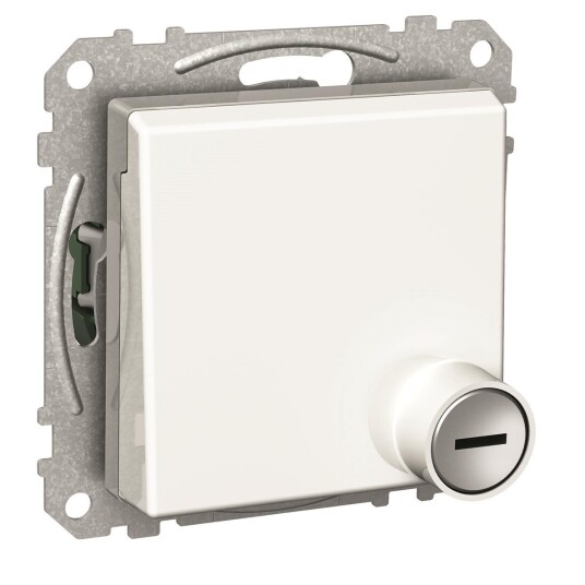 Schneider Electric WDE002178 1-veis jordet lås hvit