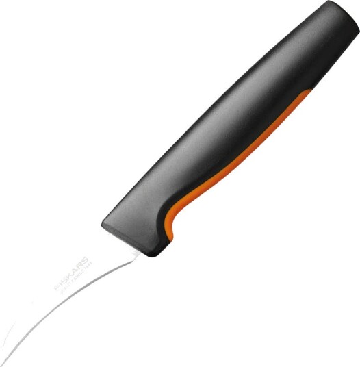 Fiskars - Functional Form skrellekniv buet 26 cm svart/rustfritt stål
