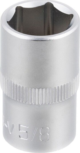 PELA 562448 Pipe Drivstørrelse 1/2", 6-Kant, Kort 5/8"