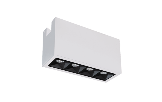 Zip Inspire 150 4 lys 470lm 2700K Ra 98 Faseavsnitt 8W LED Hvit