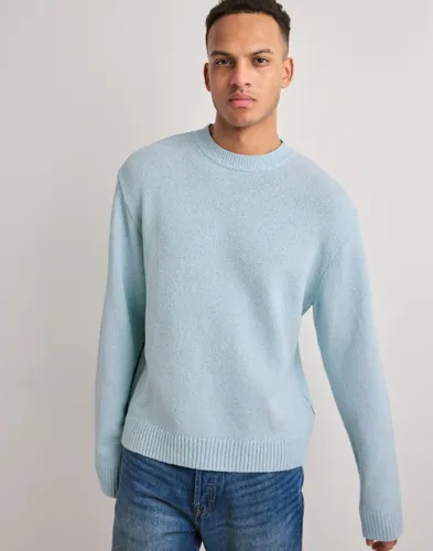 Jack & Jones Jornorrebro Catskills Knit Crew Nec Collegegensere Blå