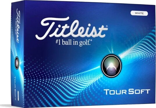 Titleist Tour Soft 2024 Golfball Hvit Titleist Tour Soft 2024 Golfball Hvit