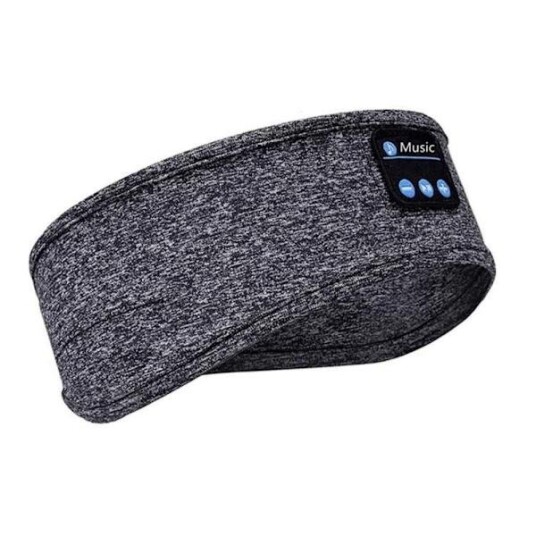 Trådløse Hodetelefoner Pannebånd for Søvn, Bluetooth Søvn Hodetelefoner for Sidesovere, Myk og Øyemaske for Søvn, Ideell for Reiser, Løping