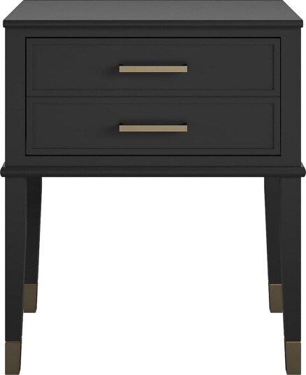 Westerleigh Avlastningsbord 60 cm Svart/Gull - CosmoLiving