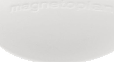 Magnetoplan 1664600 Whiteboard Magnet Hvit 0,1 Kg 19 Mm 7 Mm 10 Stykker