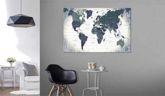 Tavle Structure Of The World 90X60 Artgeist sp. z o. o.