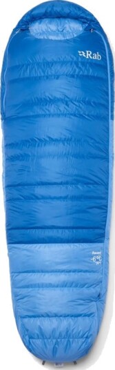 RAB Ascent -6°C, dunsovepose til dame Bluebird Reg LZ