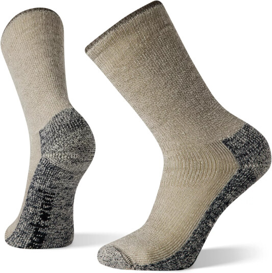 Smartwool Unisex Classic Mountaineer Maximum Cushion Crew Taupe S