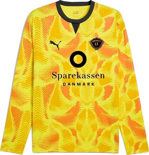Hornslet If Keeperdrakt Barn Fluro Yellow/PUMA Svart 116 cm