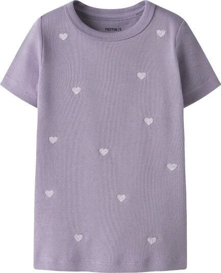 Name It Nmfnakal Ss Slim Top Noos Purple 116