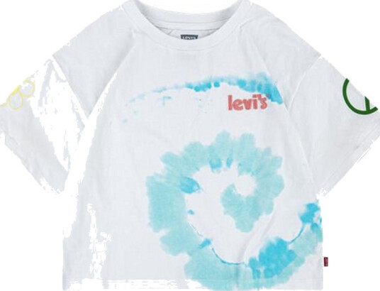 Levis Meet & Greet Graphic Tee Hvit (116 / 6 år)