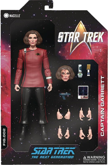 The Nacelle Company Star Trek: The Next Generation Yesterday's Enterprise Captain Garrett Action Figure The Nacelle Company Star Trek: The Next Generation Yesterday's Enterprise Captain Garrett Action Figure