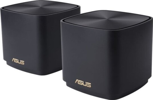 Asus Zenwifi Xd4 Plus (B-2-Pk), Sort, Innvendig Lys, Mesh Ruter, Kraft Indikator, 306,58 M², Dobbelbånd (2.4 Ghz / 5 Ghz)