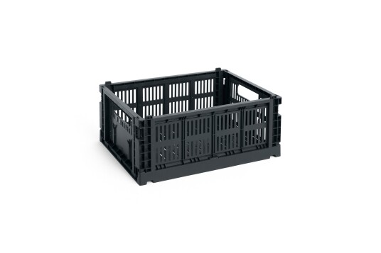 Hay Colour Crate Medium Oppbevaring Charcoal