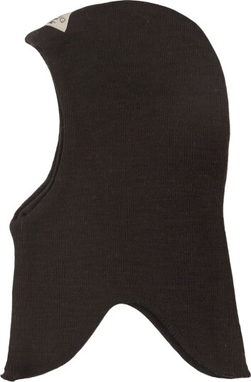Racing Kids Balaclava   Ull/Bomull   2 lags   Dark Brown   Racing Kids   9 24 md   Balaclava   dobbel   Brun   74 92