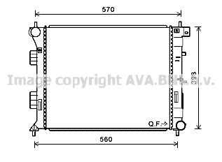 Radiator AVA Clever Choice HY2338