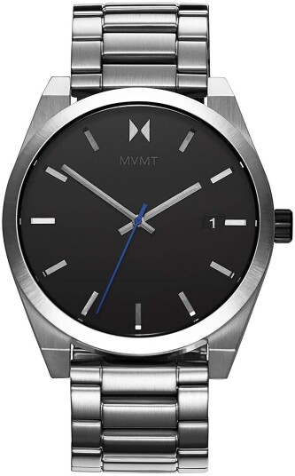 MVMT Herreklokke 28000038 D Sort/Stål Ø43 mm MVMT Herreklokke 28000038 D Sort/Stål Ø43 mm