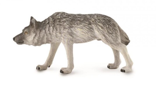 Collecta Grey Wolf Figure