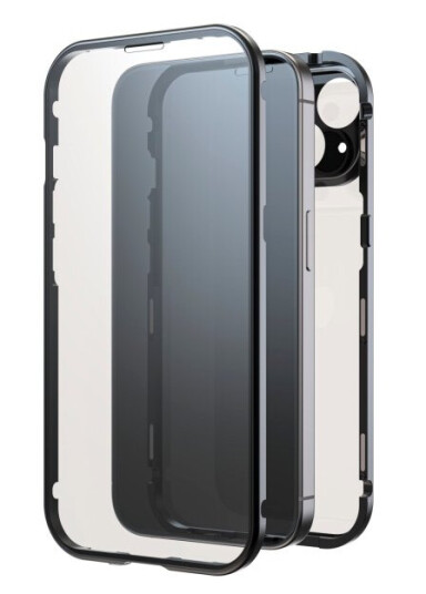 Black Rock 360° Glass Mobildeksel til iPhone 15 Sort - Ripebestandig, Støtsikker Black Rock 360° Glass Mobildeksel til iPhone 15 Sort - Ripebestandig, Støtsikker