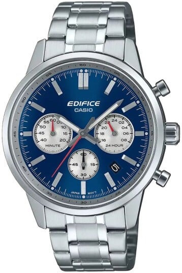 Casio Herreklokke EFR 575D 2AEF Edifice Blå/Stål Ø41 mm Casio Herreklokke EFR 575D 2AEF Edifice Blå/Stål Ø41 mm