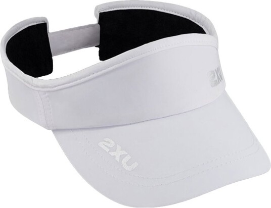 2XU Run Visor Unisex White/White OS 2XU Run Visor Unisex White/White OS