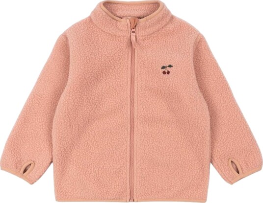 Konges Sløjd Cameo Brown Thermy Fleece Jakke Grs 3 år