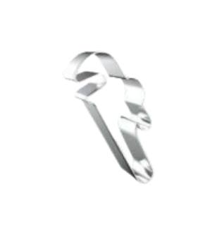 Pepperkakeform Rørtang 7,5cm Pepperkakeform Rørtang 7,5cm