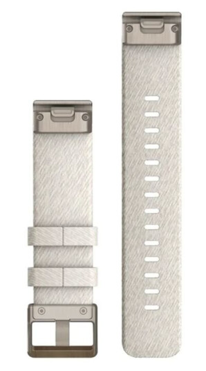 Garmin QuickFit 20 watchstrap Silicone Soft Gold Beslag