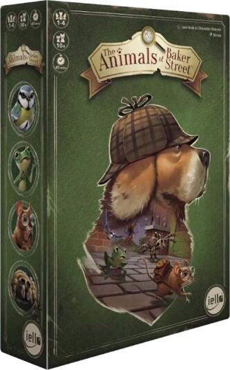 Iello Animals of Baker Street Brettspill – 1-4 Spillere 7+ År Detektivspill Iello Animals of Baker Street Brettspill – 1-4 Spillere 7+ År Detektivspill
