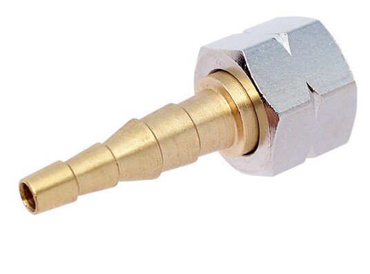 Slangesokkel 1/2" - 10mm Slangestuss Venstre