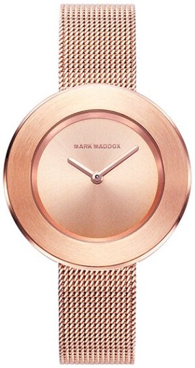 Mark Maddox Dameklokke MM7013 90 Classic Gullfarget/Rose gulltonet