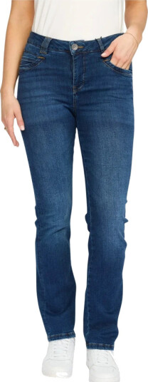 2 Biz Dame Jeans Blå S,