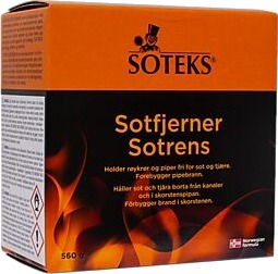 Soteks sotfjerner 560g 14 poser Soteks sotfjerner 560g 14 poser