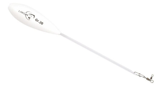 Lawson ørretbomber m/svivelsystem, flyt, 30 gram