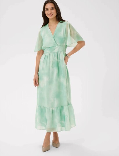 Kaffe Kalorinda Ss Dress Green 38 Kaffe Kalorinda Ss Dress Green 38