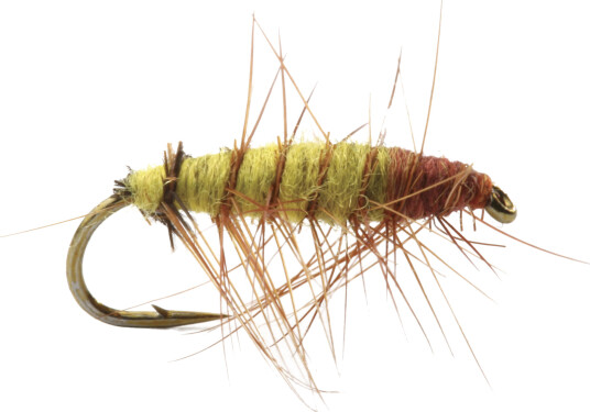Umpqua Superpuppa olive nymfe 10 STD
