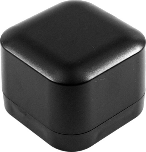Hammond Electronics 1557BABK Veggmontert 80 × 80 × 60 mm ABS Sort Kabinett