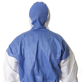 3M vernedress 4535 str xl hvit ut