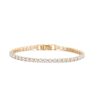 Nora Norway Lynn Bracelet Gold Clear Nora Norway Lynn Bracelet Gold Clear