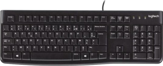 Logitech K120 - keyboard - Belgium - Tastatur - Belgisk -