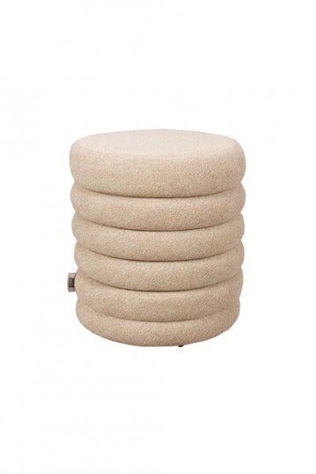 Dutchbone Fern Puff Beige
