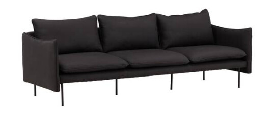 Vind Brunskär 3-pers sofa - Svart 1712777-04-0 1841405-01-0