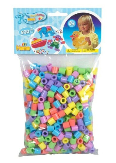 Hama Pastel Ironing Beads Mix-Maxi 500pcs.