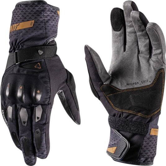 MC-hansker Leatt ADV SubZero 5.5 Stealth Black M